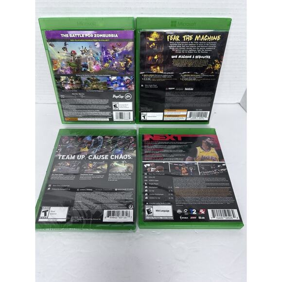 Xbox One Game Lot Bendy Ink Machine, PvZ GW2, NBA2K20, Bleeding Edge Pre-Owned - Picture 2 of 9